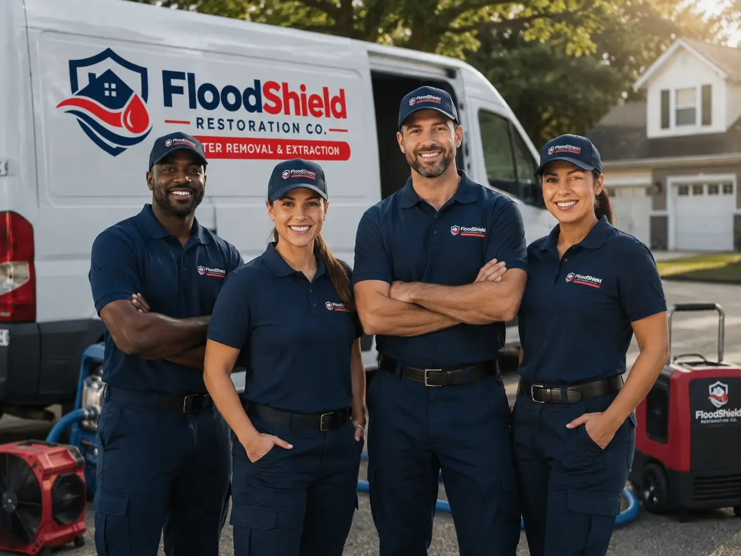 Flood Damage Restoration company in Anasco, PR